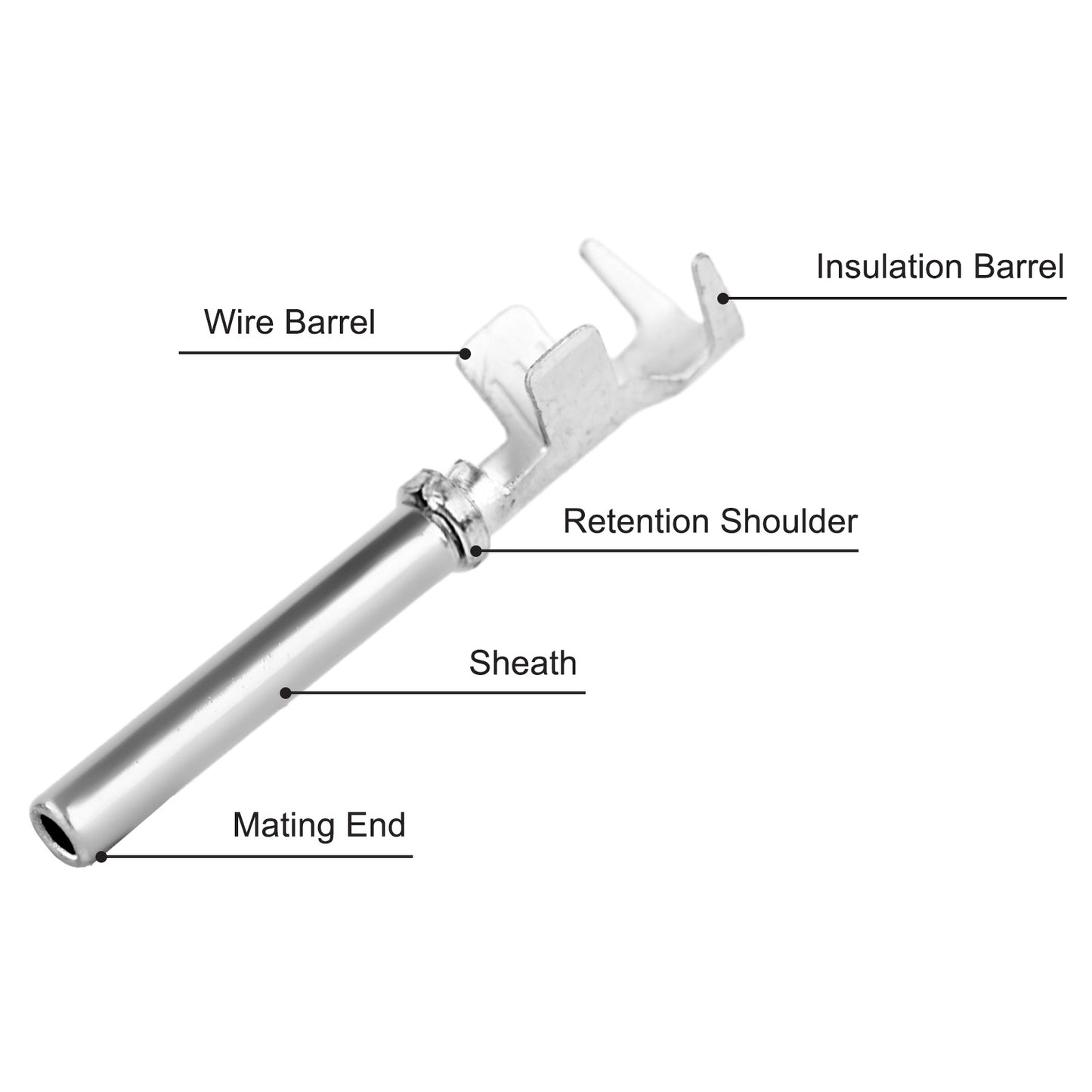 JRready formed and stamped electrical contacts, 4000-piece set, ideal for reliable connections in electronic projects.