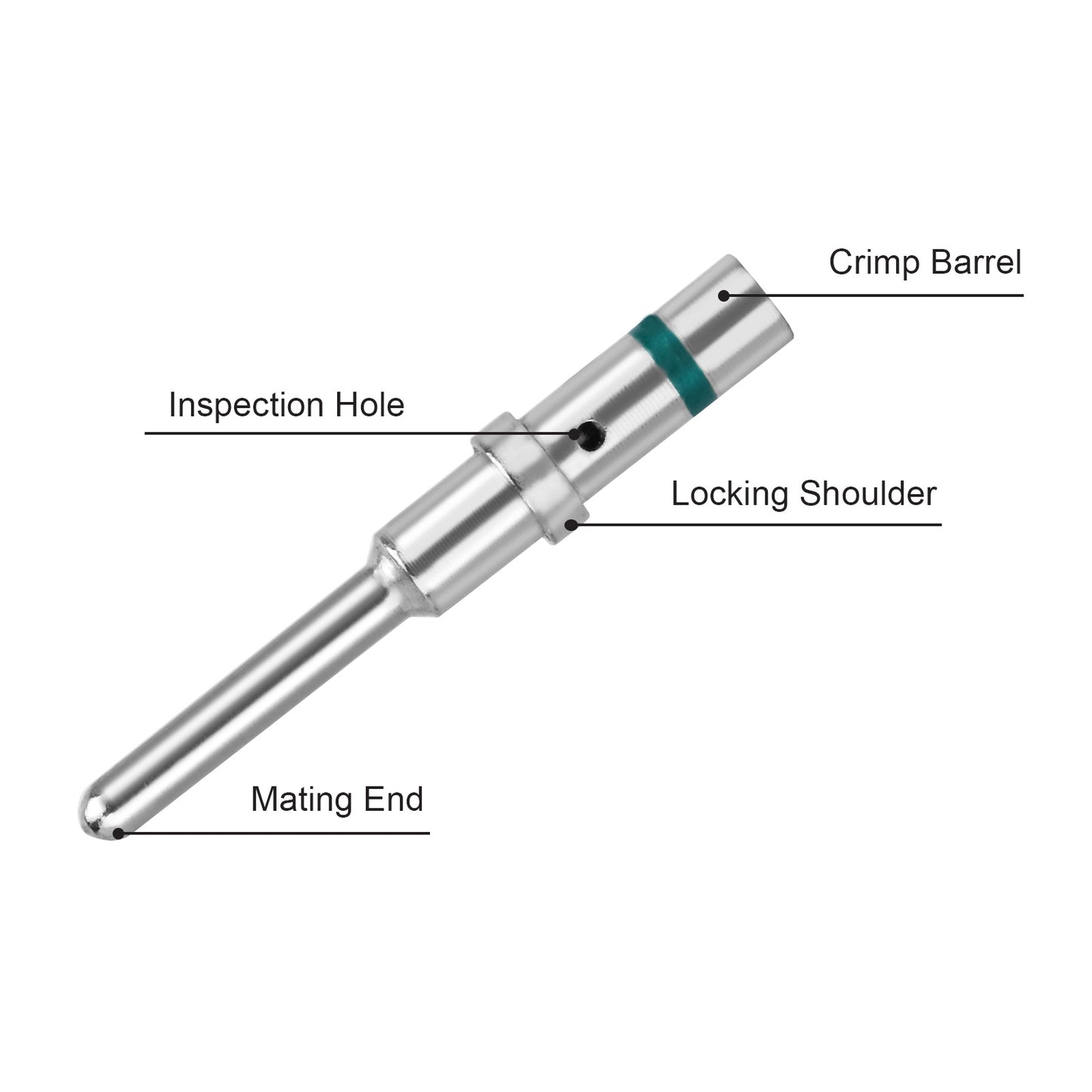JRready DT contacts, precision electrical contacts from JRready tools, designed for reliable connections in electronic devices.