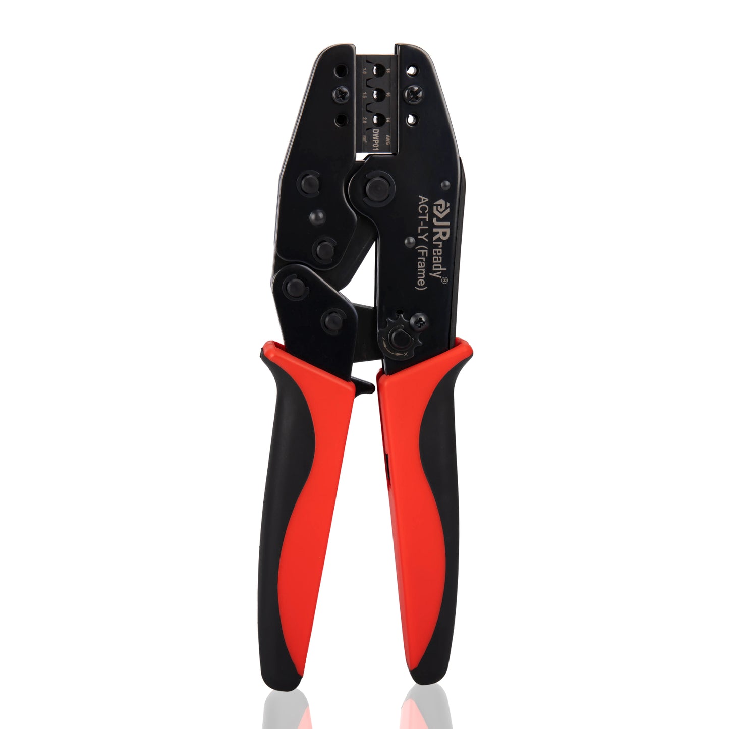 JRready ACT-LY-DWP01 Crimp Tool for Delphi Weather Pack Connectors, 12-20 AWG Weatherproof Specialist Enhanced Leverage Ratchet Crimper
