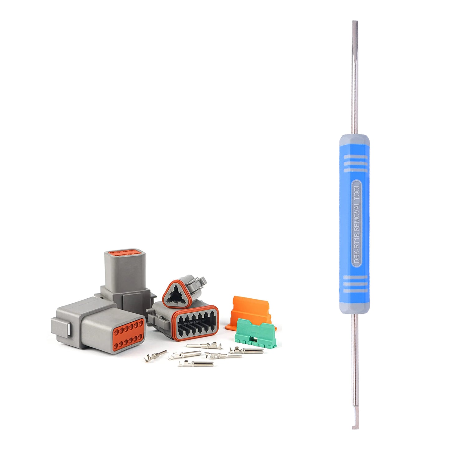 JRready DRK-RT1B Extraction Tool, Connector Removal Tool, Deutsch Pin Terminal Release Tool for Industrial and Home Maintenance, Compatible with Deutsch Connectors