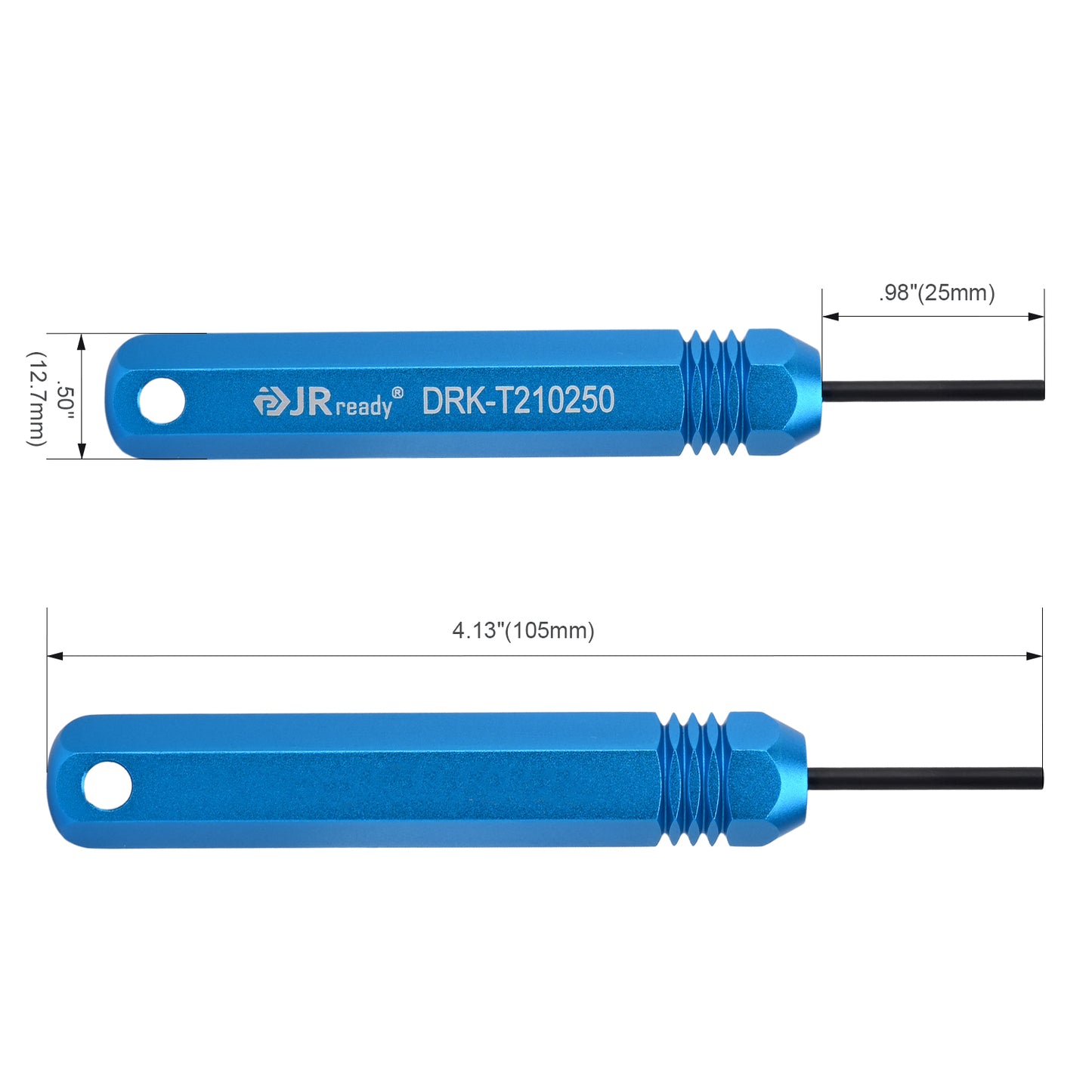 JRready DRK-T210250 Terminal Extraction Tool, Amphenol RM RT360 RTOW RT 20# Terminals & Mini Tamiya EL Connectors, designed for RC & Industrial Equipment Connector Repair