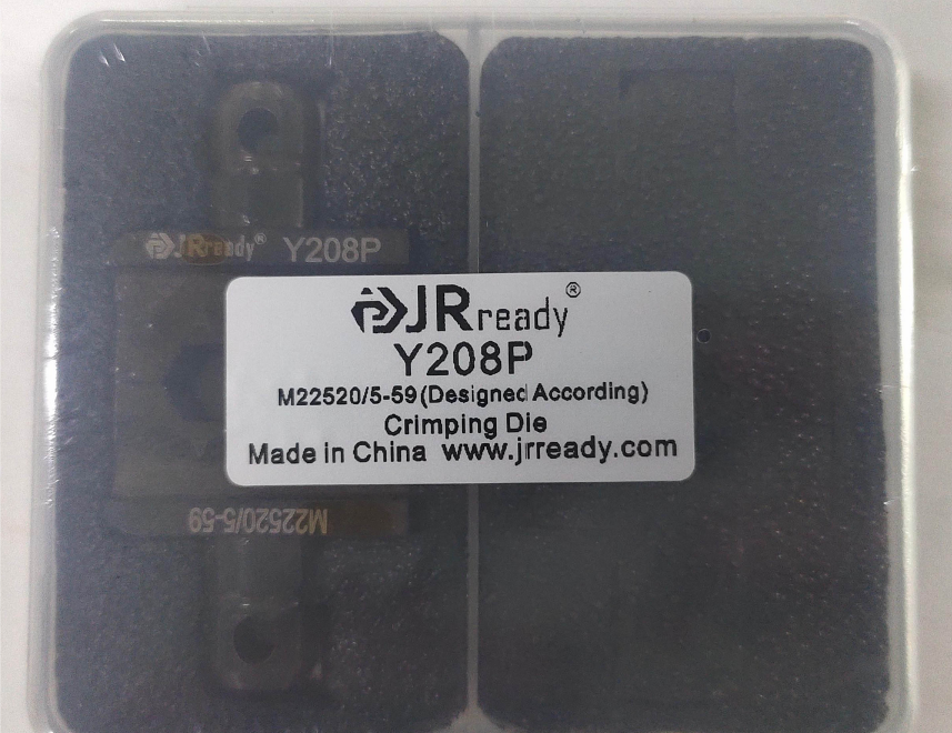JRready Y208P M22520/5-59 Crimp-Matrize zur Verwendung mit YJQ-W5 M22520/5-01 Crimpzange für offene Rahmen