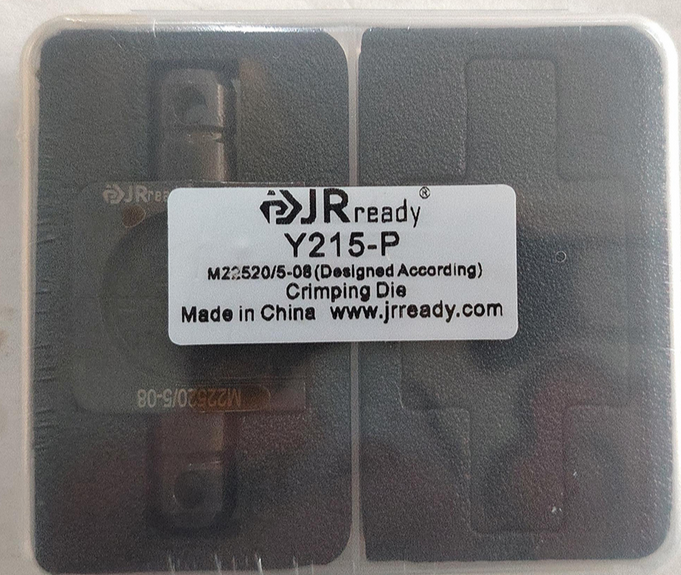 JRready Y215-P M22520/5-08 Crimp-Matrize zur Verwendung mit YJQ-W5 M22520/5-01 Crimpzange für offene Rahmen