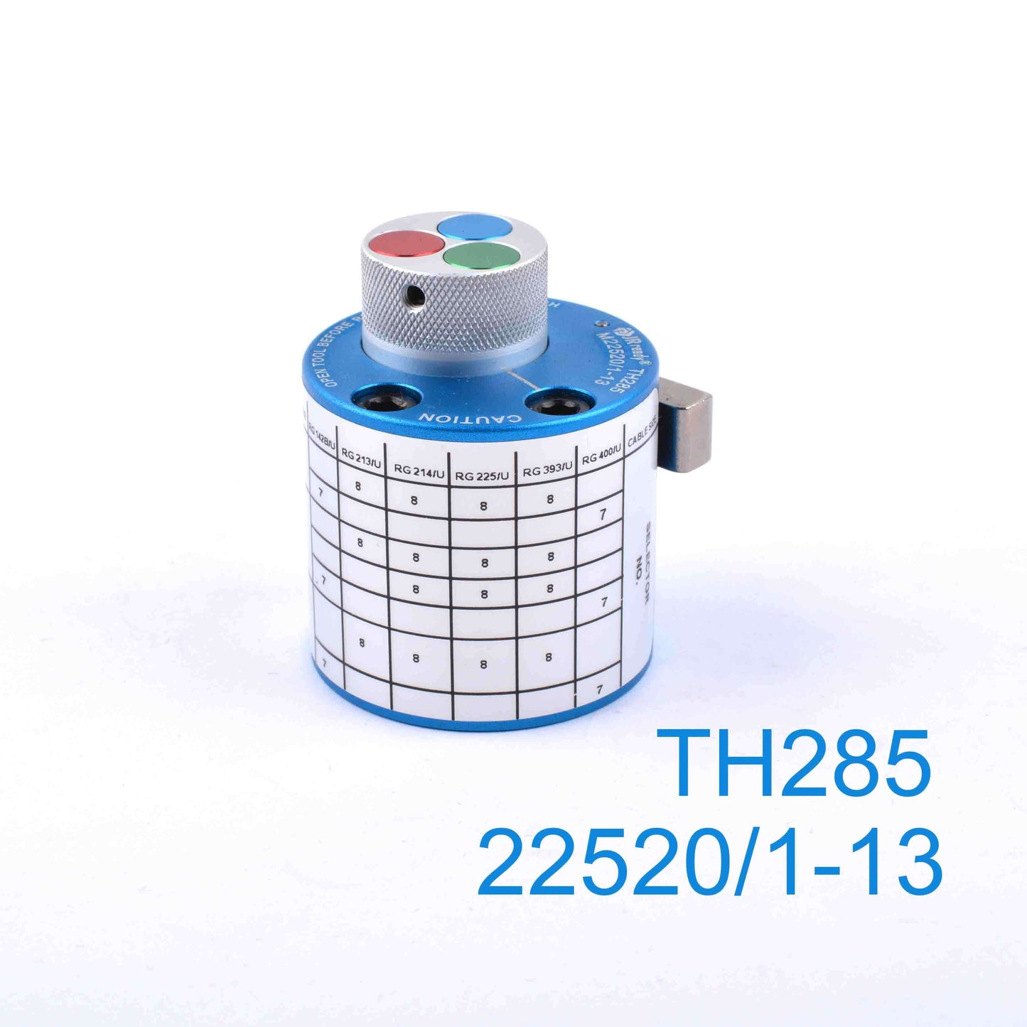 Posizionatore della testa della torretta TH285 per M22520/1-13
