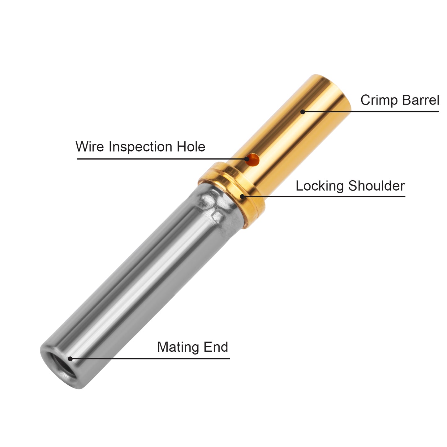 JRready DT contacts for electrical tools, shown in a clear image, designed for precise connections and reliable performance.