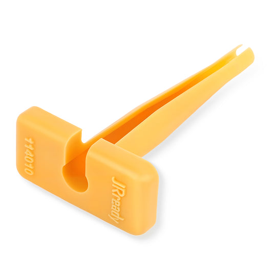 JRready 114010 extraction tool for 10-14 AWG wires, shown in use with insulated cables for efficient wire stripping and removal.