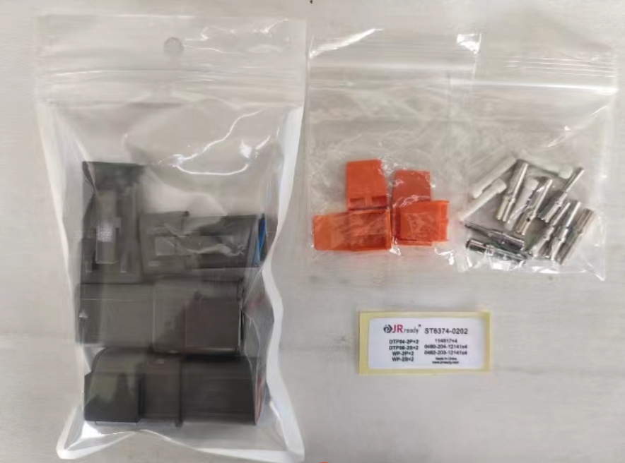 JRready ST6374-0202 DTP 2 Pin Connectors 2 Pairs & Solid Contacts
