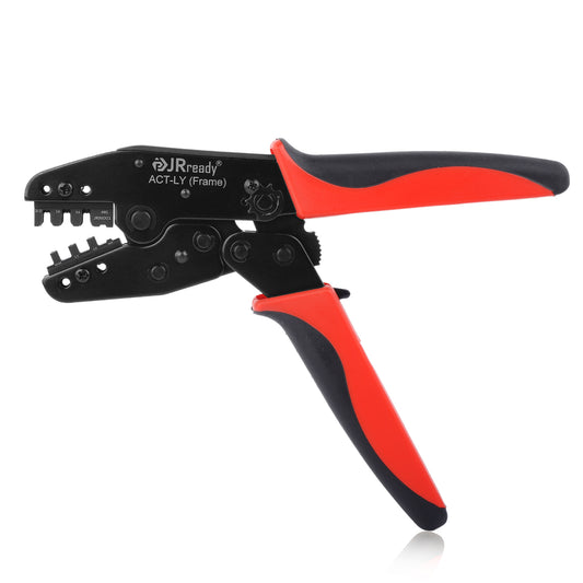JRready ACT-LY-JRN001 (ACT-LY-C6351) High-Leverage Crimp Tool for Molex MLX Series, 14-20 AWG Durable Ratchet Wire Crimper
