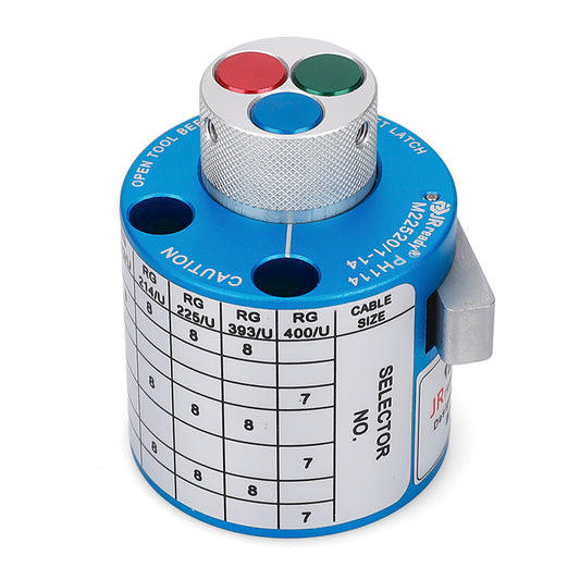 JRready TH286 / PH114 M22520/1-14 Testa della torretta da utilizzare con strumento di crimpatura JRD-ASF1 M22520/1-01 