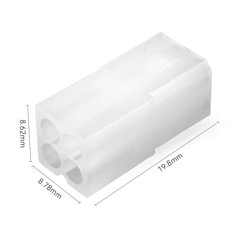 JRready JRN003 4 Pin 20Pairs Molex 1625 Series Standard .062 Series Connectors Kit 18-24AWG Pins and Sockets 3.68mm Pitch 4 Circuits Connector Power Housing Molex 4Pin Male Female Connector 03061044 03062044（20 sets）