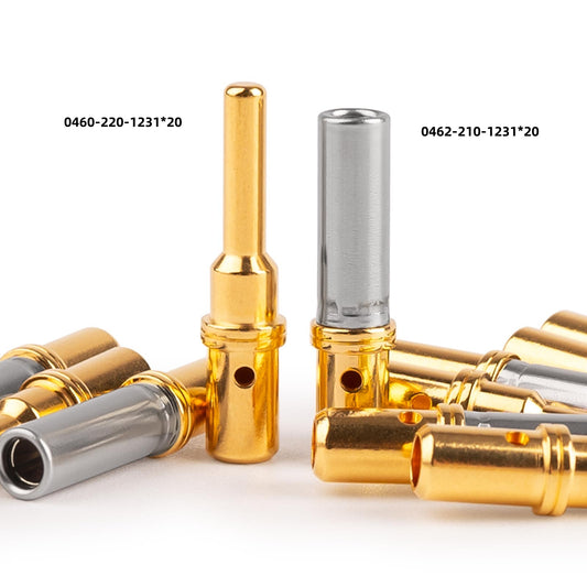 JRready ST6567/ST6568/ST6569 Deutsch Contact Terminal Kit, Gold-Plated 12#/16#/20# Pin & Socket, for DT HDP20 HD30 HD10 DRC Jiffy Splice Series Connectors, Sensor & Instrumentation Wiring