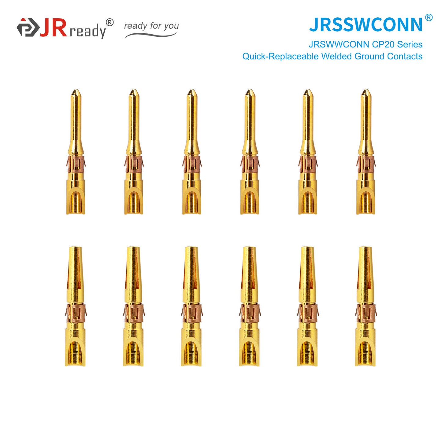 JRready JRSSW CP20 Serie Crimp-/Lötkontakte 