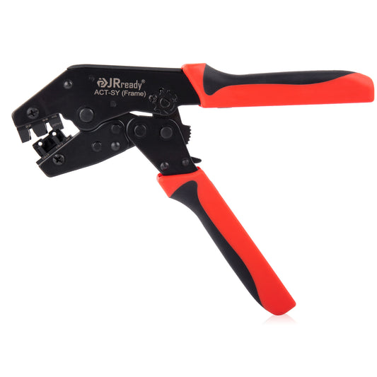 JRready ACT-SY-20DTM-S Crimp Tool for Deutsch DTM Series 20# Stamped and Formed Contacts, 16-22 AWG Industrial-Grade Consistent Performance Ratchet Crimper