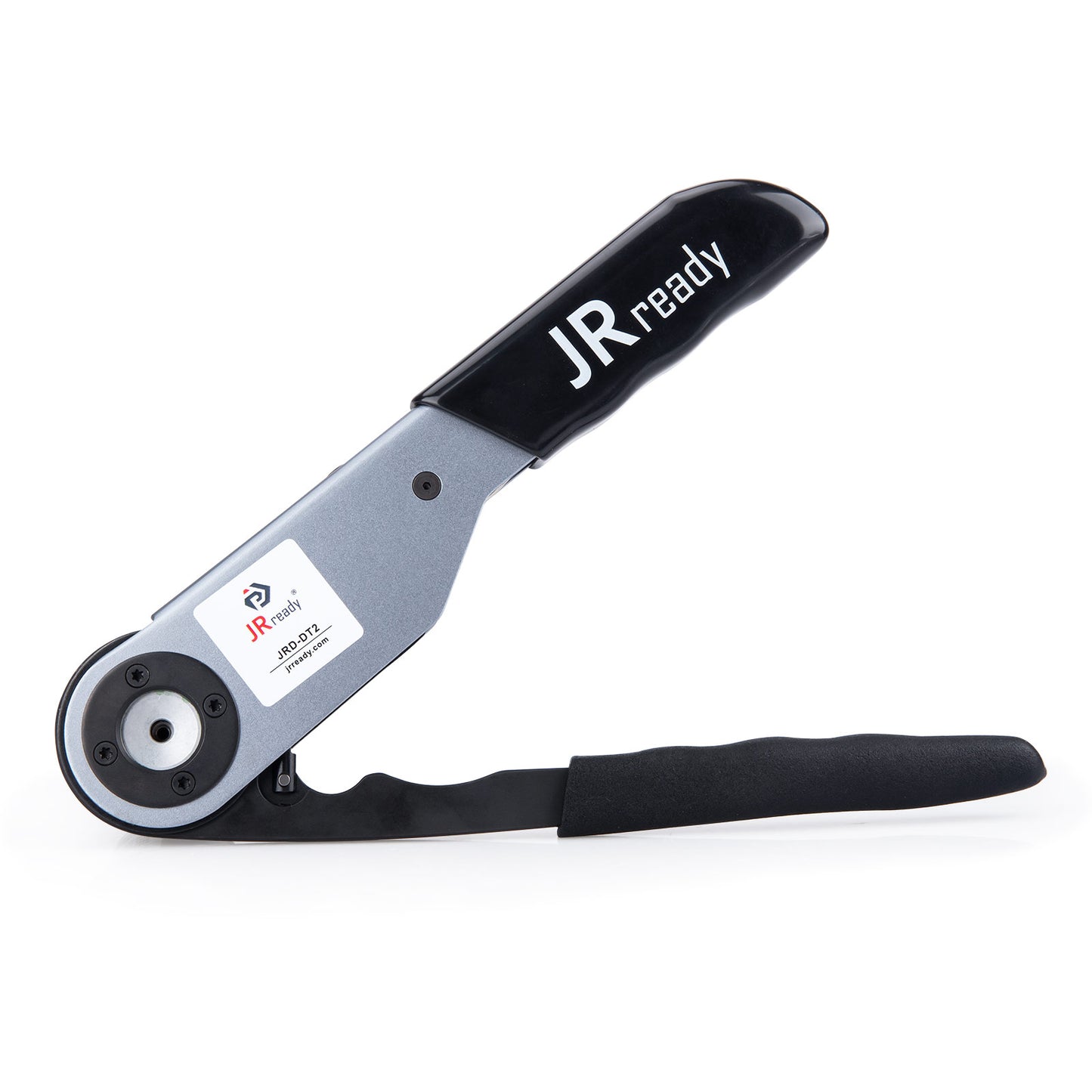 JRready ST2158 Deutsch Crimping Tool Set: JRD-DT2 Deutsch Crimper with TH-DT Turret Style Positioner for Deutsch Solid Barrel Contact 12 16 20 Deutsch DT, DTM, DTP Connectors, 12-22AWG