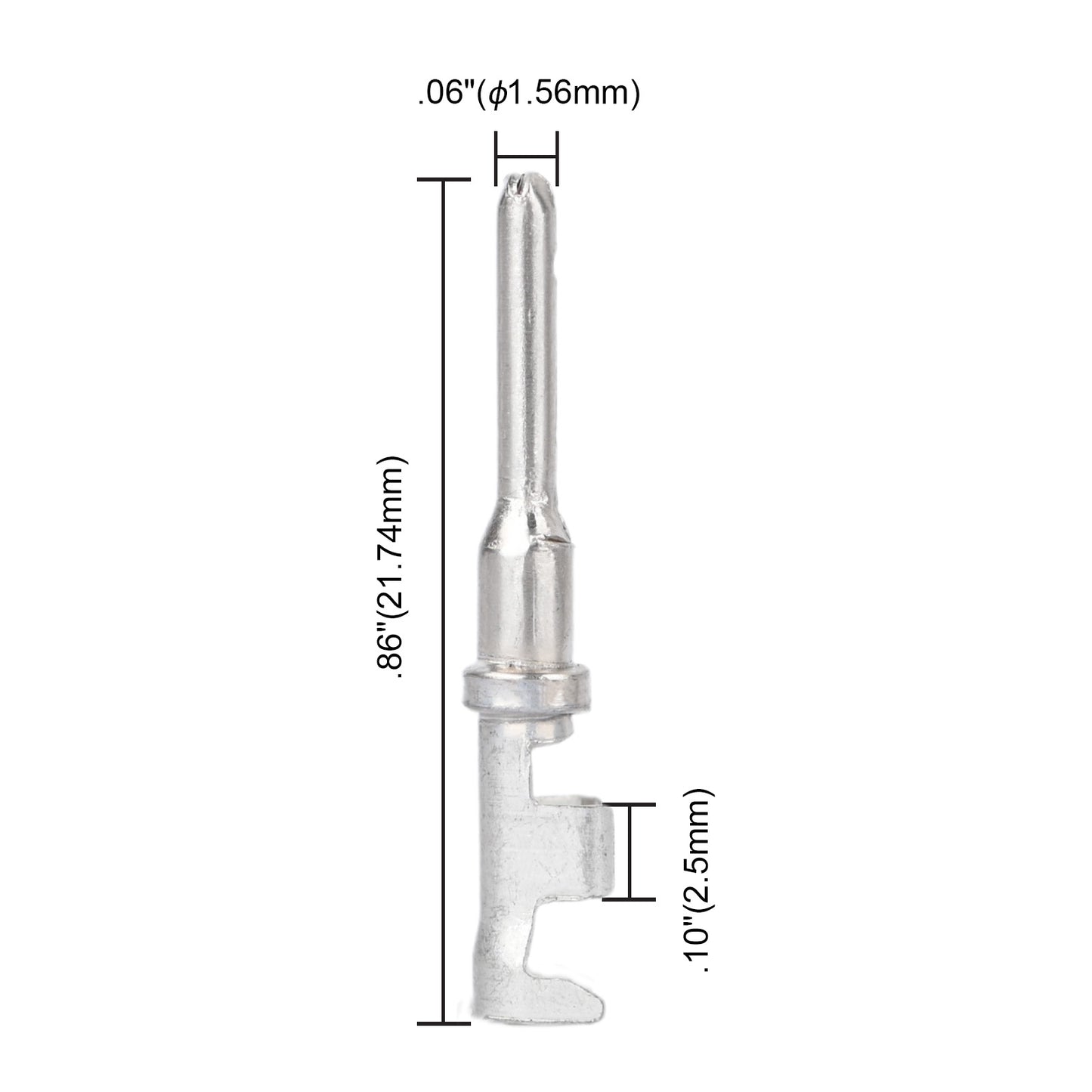 JRready ST6559 Contact Terminal Kit, 1060-16-0122 & 1062-16-0122 Stamped Contacts 14-18 AWG, Compatible with Deutsch DT HDP20 HD30 HD10 DRC Jiffy Splice Series Connectors, Automotive Harness Assembly