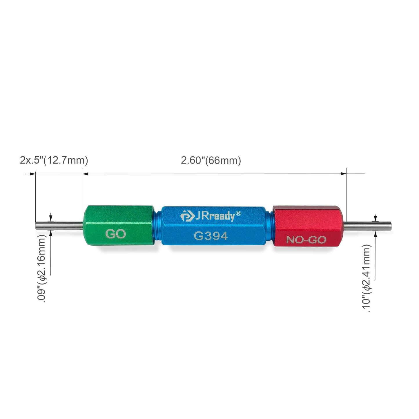 JRready G394 Go-nogo Gage for JRD-M300 and YJQ-W4Q Crimp Tools Across High-Reliability Defense Electronics Production Lines