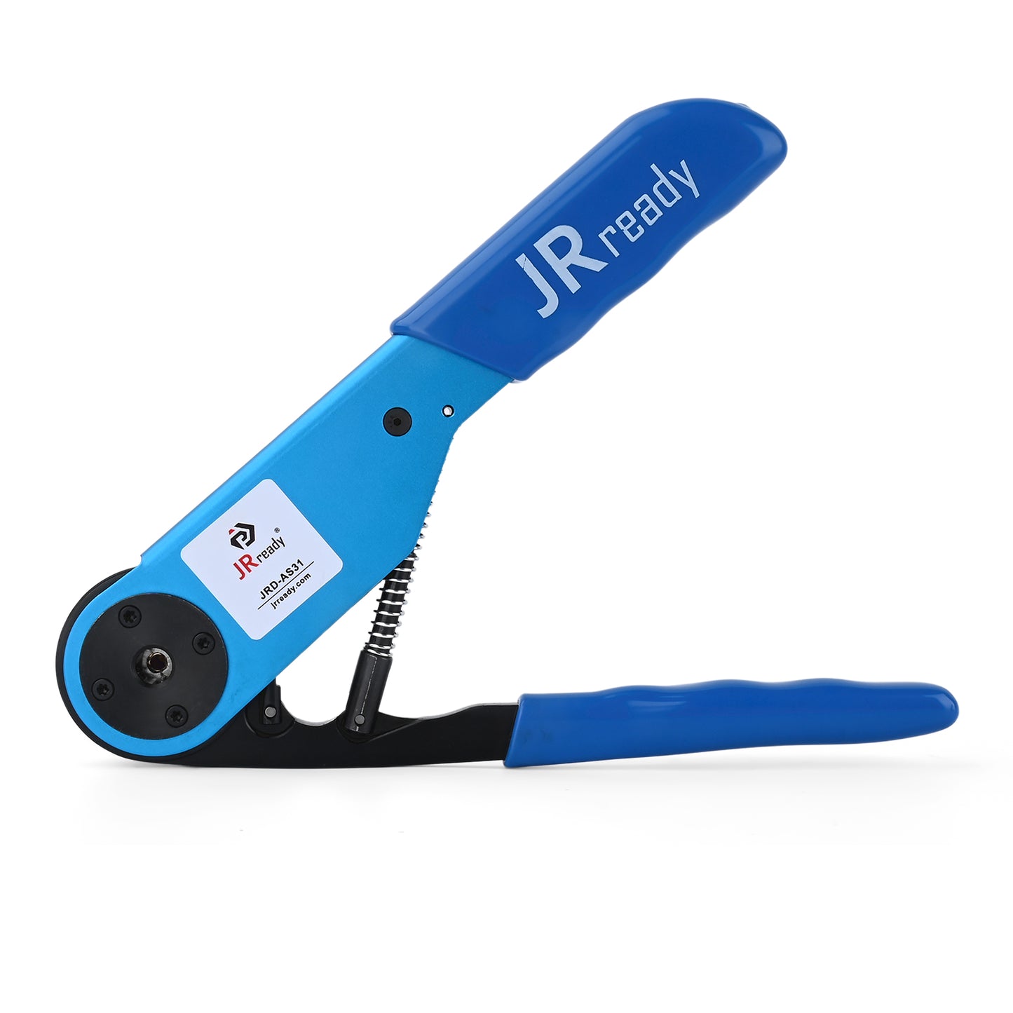 JRready JRD-AS31 Crimp Tool Set: GS200-1 (M22520/31-01) Crimp Tool with G2P330 (M22520/31-02) Positioner for M39029 Series Coaxial Terminals, Supporting High-Reliability Applications Across Avionics Systems