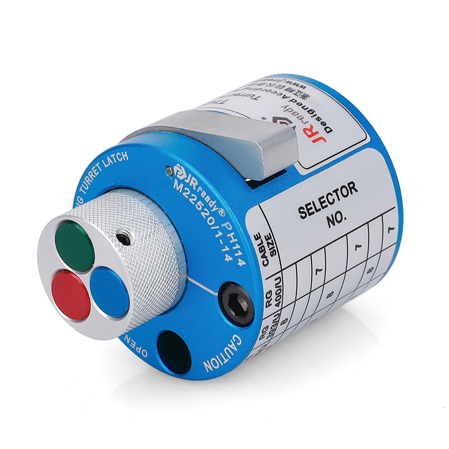 JRready TH286 / PH114 M22520/1-14 Testa della torretta da utilizzare con strumento di crimpatura JRD-ASF1 M22520/1-01 