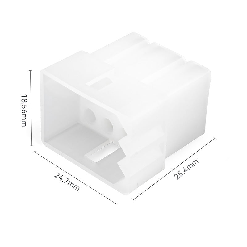 JRready JRN002 12 Pin Standard.093 Pin and Socket Connectors 12 Circuits (20 Matched Sets), 14-20 AWG, Compatible with Molex Standard.093 Male& Female Connector, 5.03 mm Pitch, Free Hanging