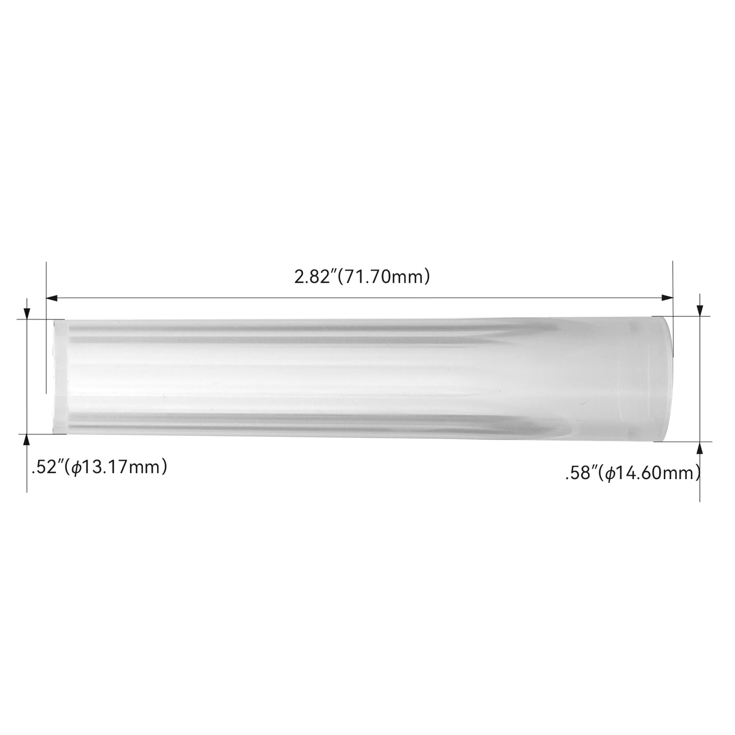 JRready N-DA-013-002 Transparent Protective Sleeve for JRDDS Series Extraction Tool Handles