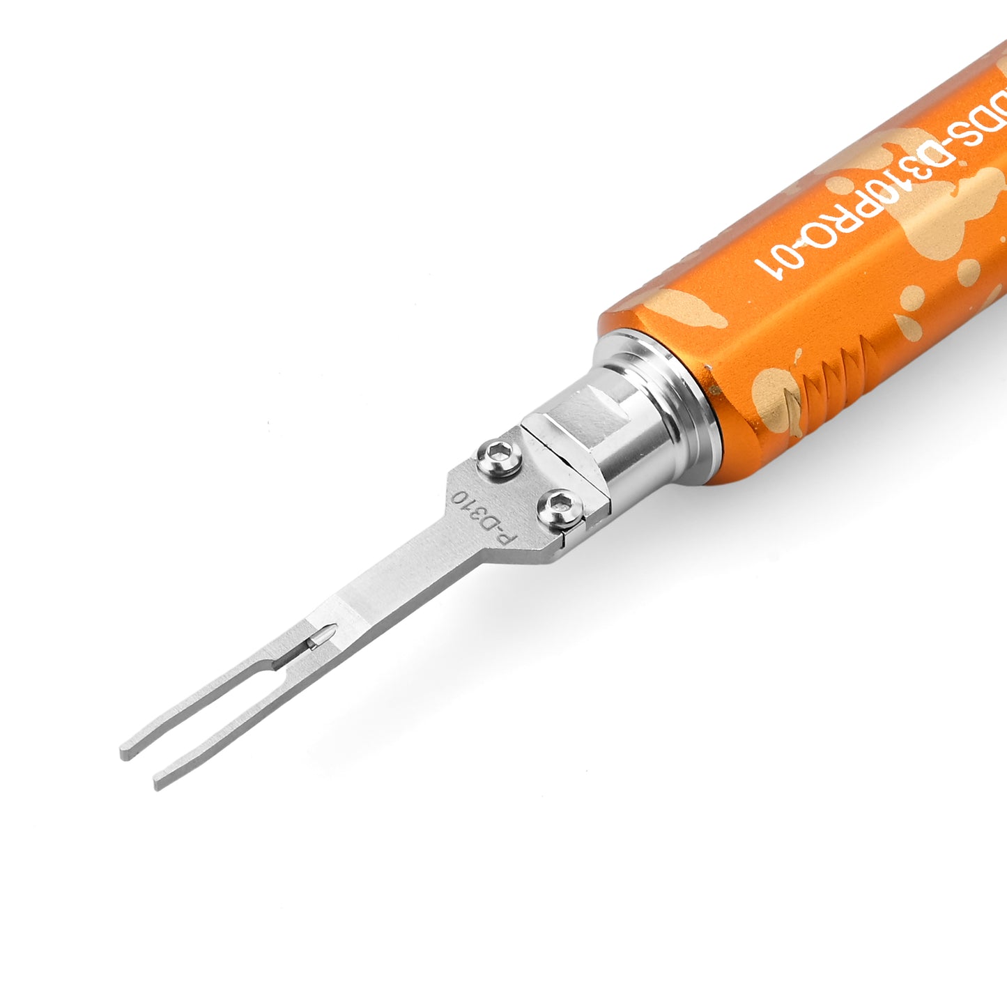 JRready JRDDS-D310PRO-01 Terminal Removal Tool for TE Junior Power Timer JPT 2.8 MQS LEAVYSEAL AMP MCP 2.8 Connectors — Dual-Pin Spring-Forward Design, Interchangeable Tips
