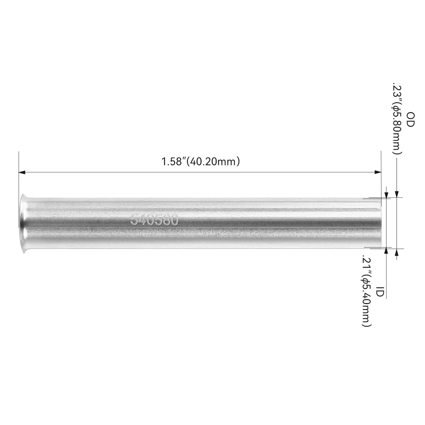 JRready Round Tube Type Replacement Tips for Molex/AMP/Harting/Delphi Terminal Extraction Tools