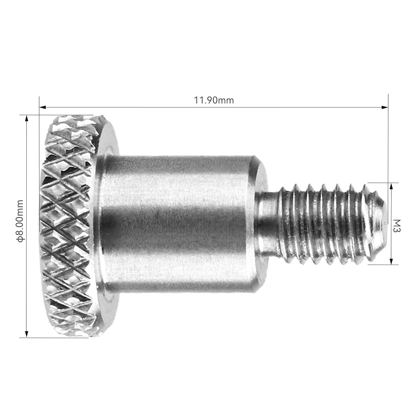 JRready N-DDS-001-005 Stainless Steel Replacement Screw for Extraction Tool