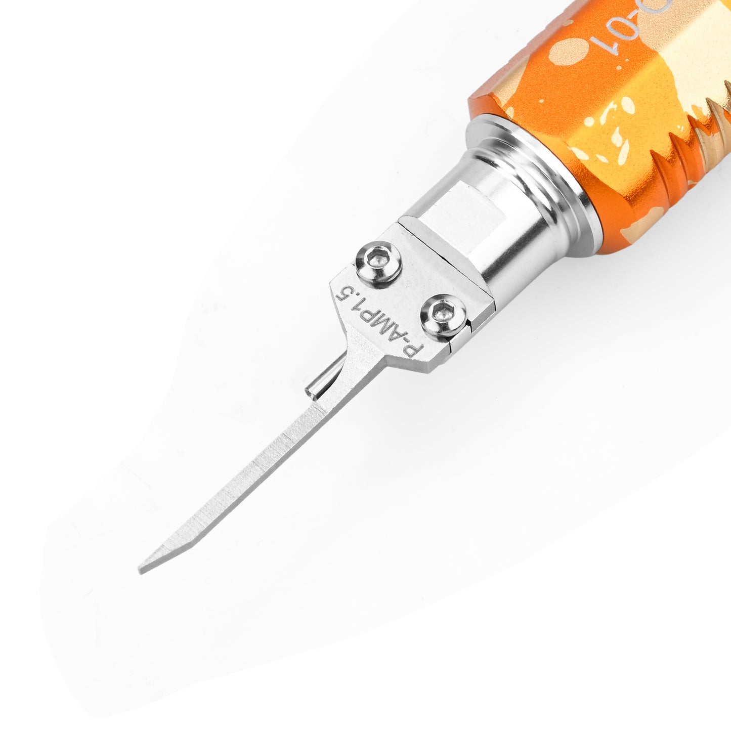 JRready JRDDS-AMP1.5PRO-01 Single-Pin Terminal Removal Tool for AMP Superseal 1.5 Multilock 070 DTM DJ 1.5 — For Engine Wiring, Sealed Connector Service & Field Harness Repair