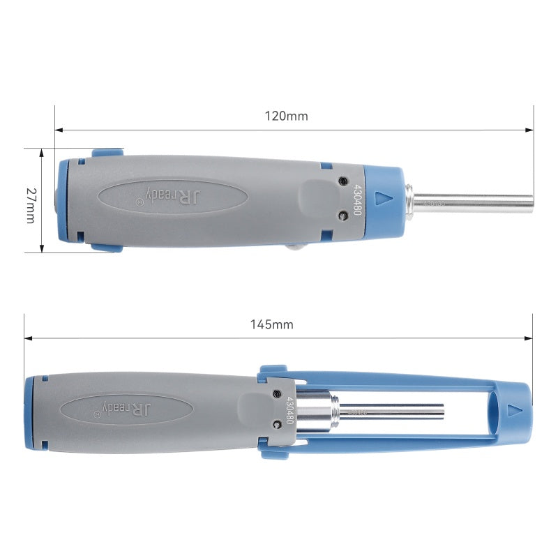 JRready JRconDRK-T430480 Tubular Extraction Tool for 0.140 MATE-N-LOK Terminals and 3.5mm Circular Connectors Across On-Site Harness Repair Applications