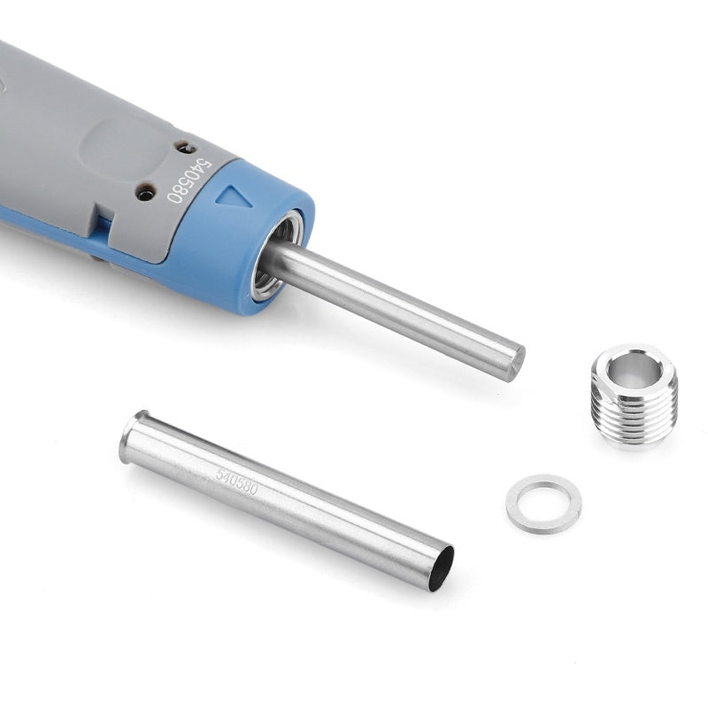 JRready JRconDRK-T540580 round tube extraction tool for 4mm socket contacts, designed for easy terminal removal.