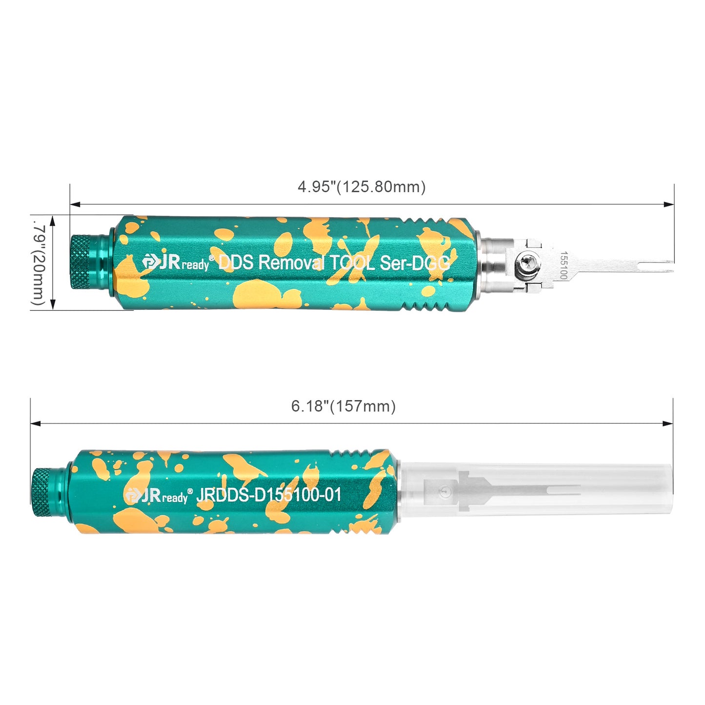 JRready JRDDS-D155100-01 for SUMITOMO TS Connector Series 0.64mm (025) Male Terminal