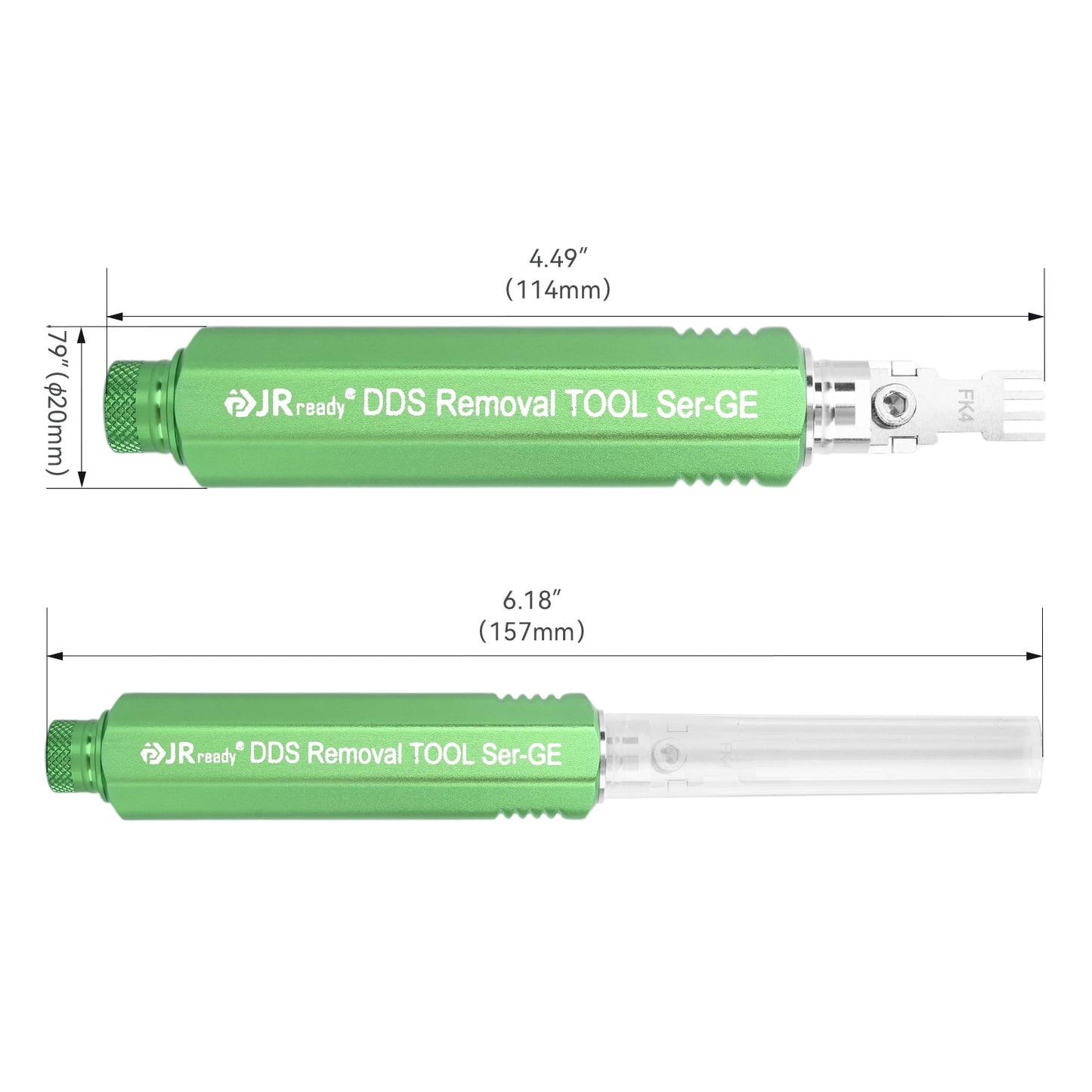 JRready JRDDS-FK4-01/ JRDDS-FK4-07 Quad-Pin Terminal Extraction Tool for 3-pin/4-pin PC fan power connectors (2.54mm pitch)