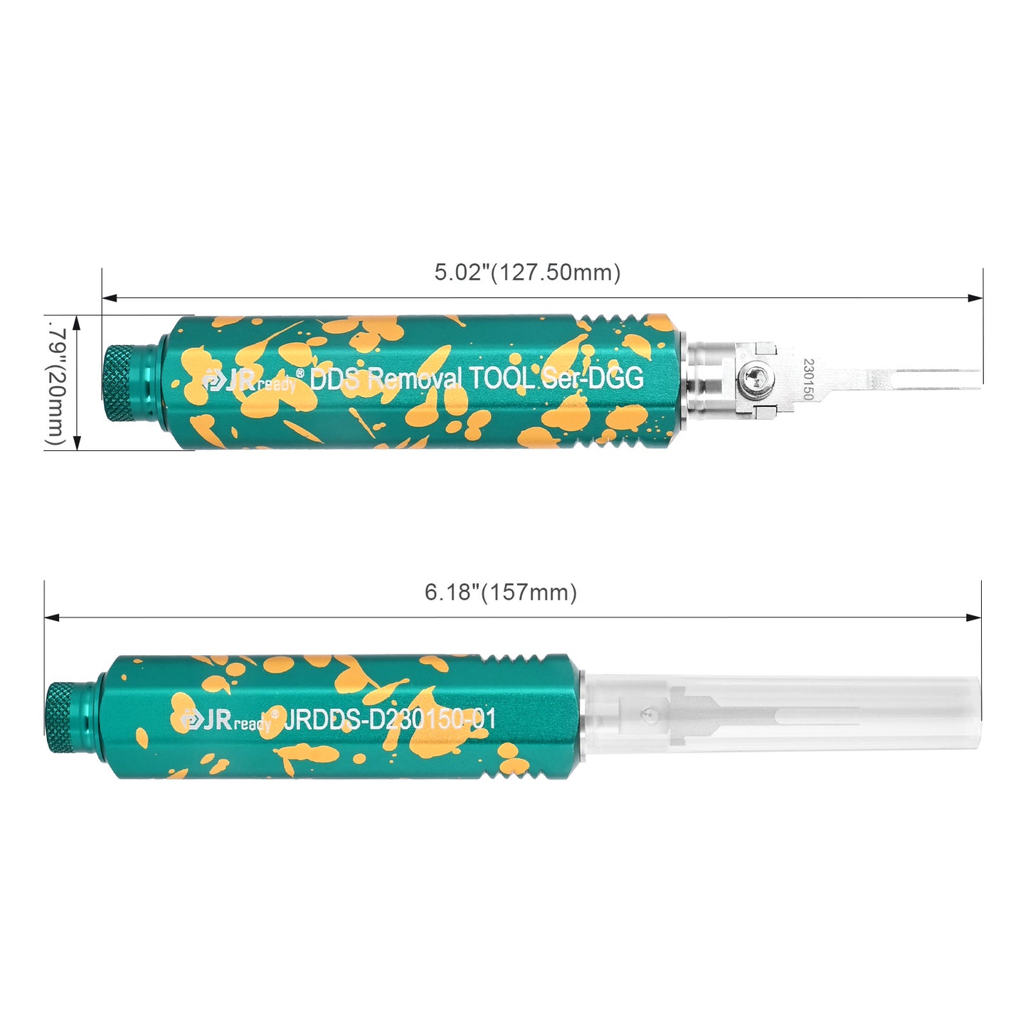JRready JRDDS-D230150-01 for YAZAKI RH Connector Series 0.64mm (025) Male/Female Terminals
