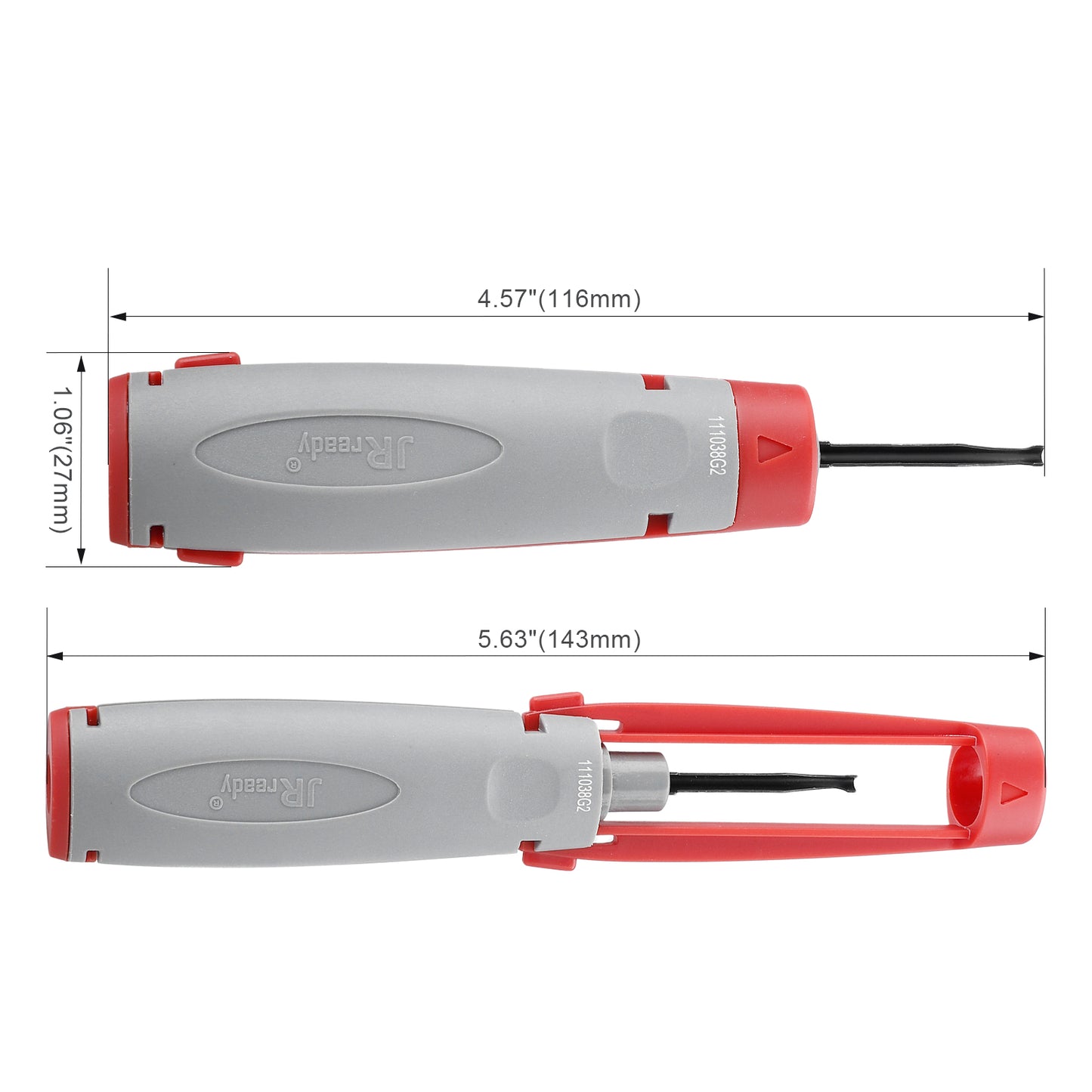 JRready JRconDRK-111038G2 Ausziehwerkzeug für Anderson PP15/45-Serienklemmen