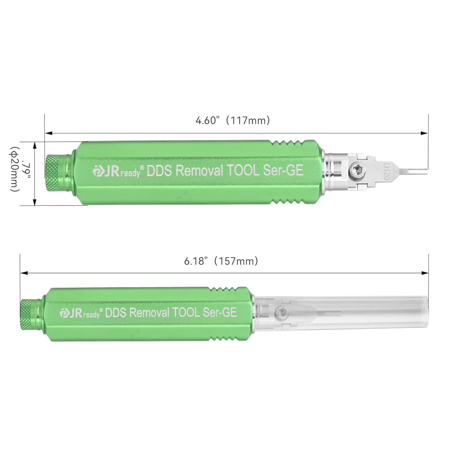JRready JRDDS-D120-01/ JRDDS-D120-07 Doppelstift-Anschluss-Ausziehwerkzeug für Molex MX 3,0 mm Rastermaß 5557-Serie weibliche Anschlüsse (Gehäuse 43025) 