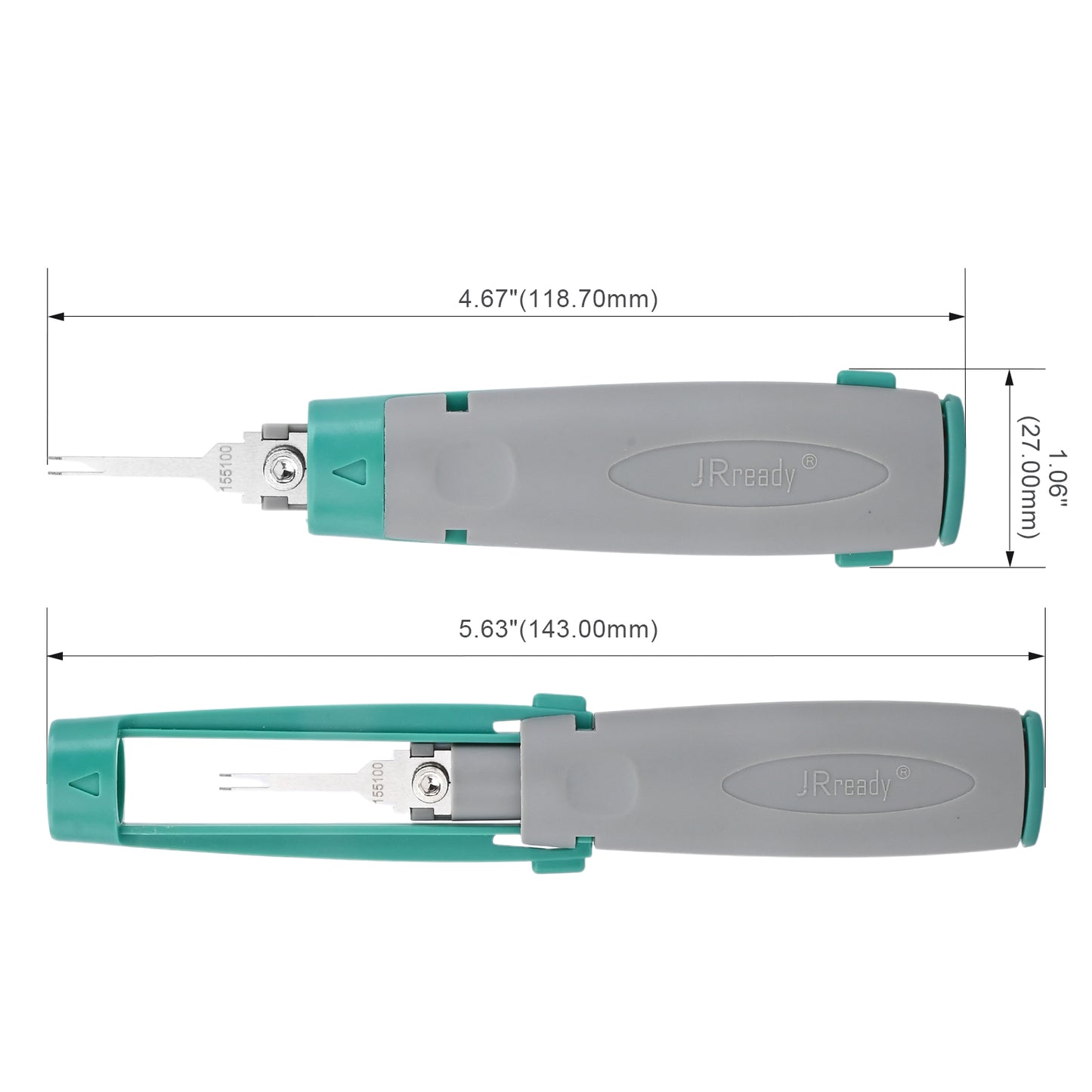 JRready JRconDRK-D155100 Removal Tool for SUMITOMO TS Connector Series 0.64mm (025) Male Terminal