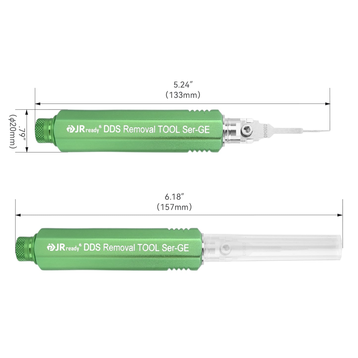 JRready JRDDS-N035040-01/ JRDDS-N035040-07 Single-Pin Terminal Extraction Tool for industrial data transmission connectors - DIN 41612 Eurostyle Type B/C connectors