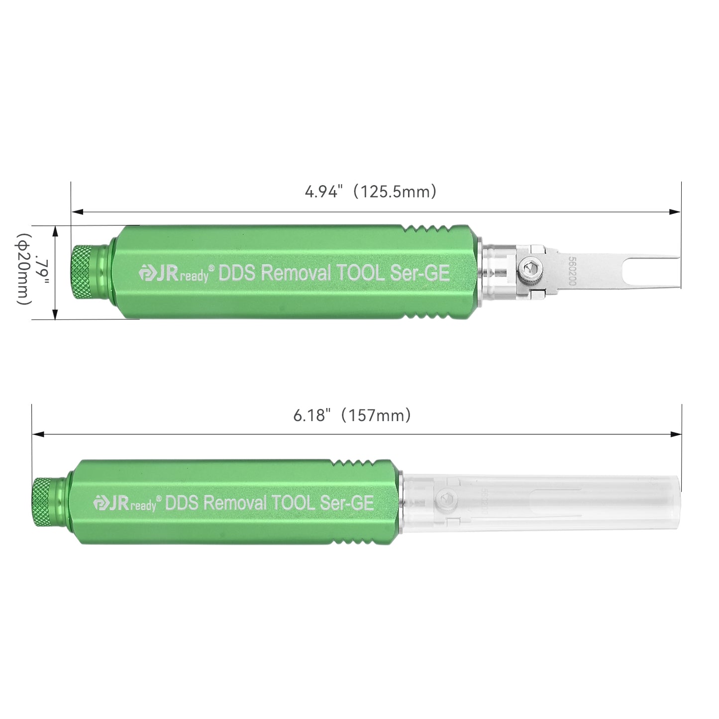 JRready JRDDS-D560200-01/ JRDDS-D560200-07 Extraction Tool for AMP MCP connector system, connector 2308295 and terminal 2840573.