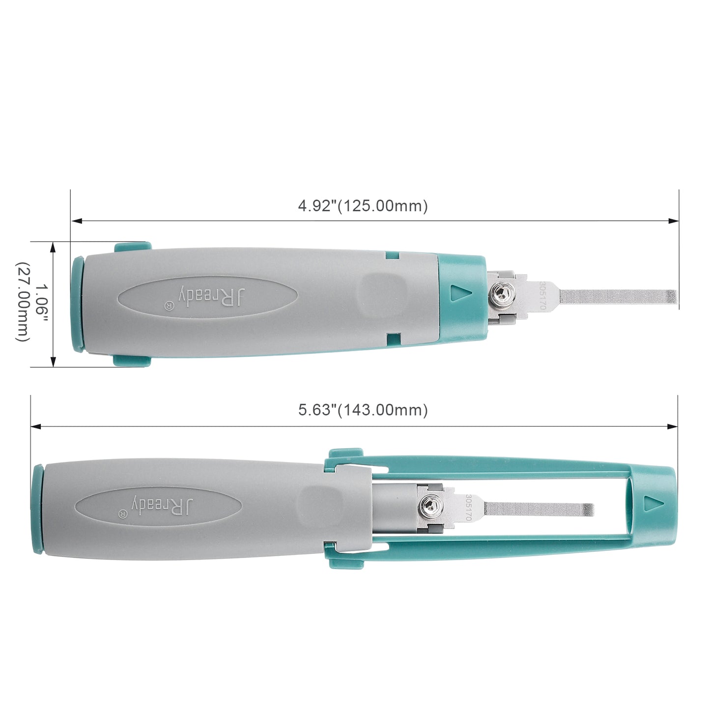 JRready JRconDRK-N305170 Single-Pin Extraction Tool for Secondary Lock Terminals such as TE 2-968968-3 and 827603-1, in Automotive and Aerospace Maintenance