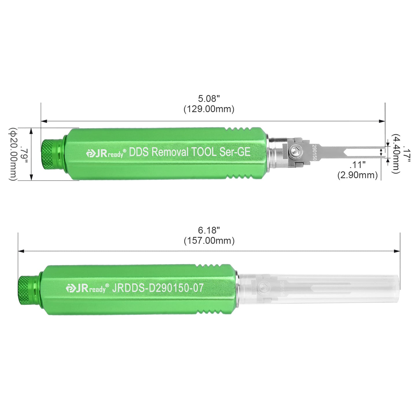 JRDDS-D290150-01/ JRDDS-D290150-07 Ausziehwerkzeug für BYD-Steckverbinder 
