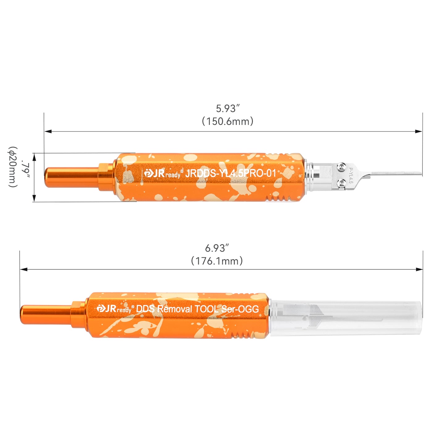 JRready JRDDS-YL4.5PRO-01 Terminal Extraction Tool for JST YL4.5 & VH3.96 Male & Female Terminals for Appliance Repair, Battery Wiring & Control Panel Maintenance