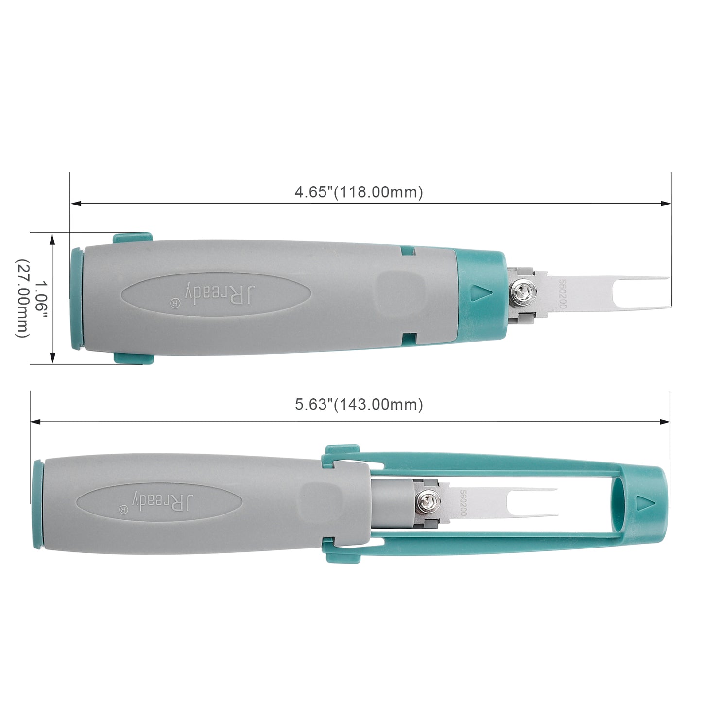 JRready JRconDRK-D560200 Dual-Pin Extraction Tool for AMP MCP Connectors, in Vehicle Wiring Harness Service