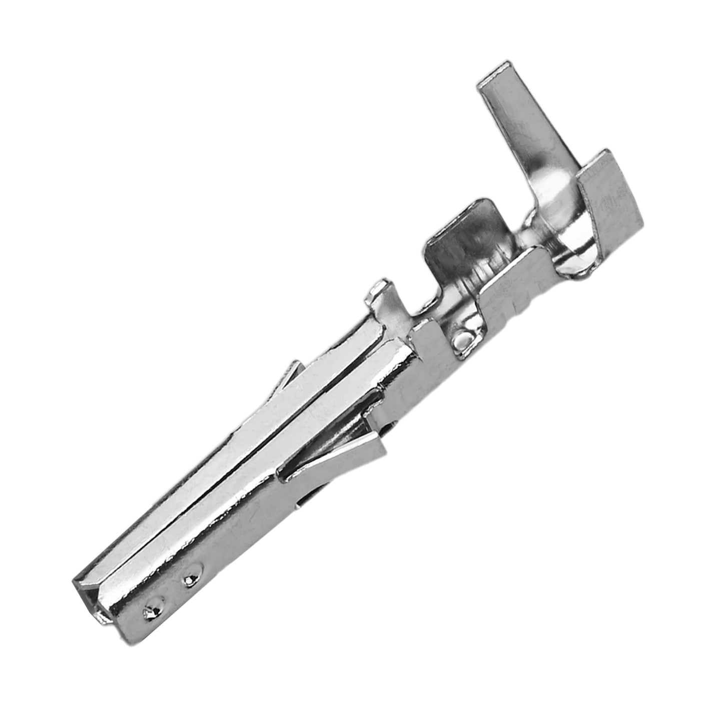 JRready ST6575 JRN011 4.2mm Molex Mini-Fit Jr Compatible Terminal Kit, Crimp Terminals Auto Electrical Wire Connectors, Pin JRN011-TBM-H/ Socket JRN011-TBF-H Terminals for 16-28 AWG Wire Size (100 Sets)