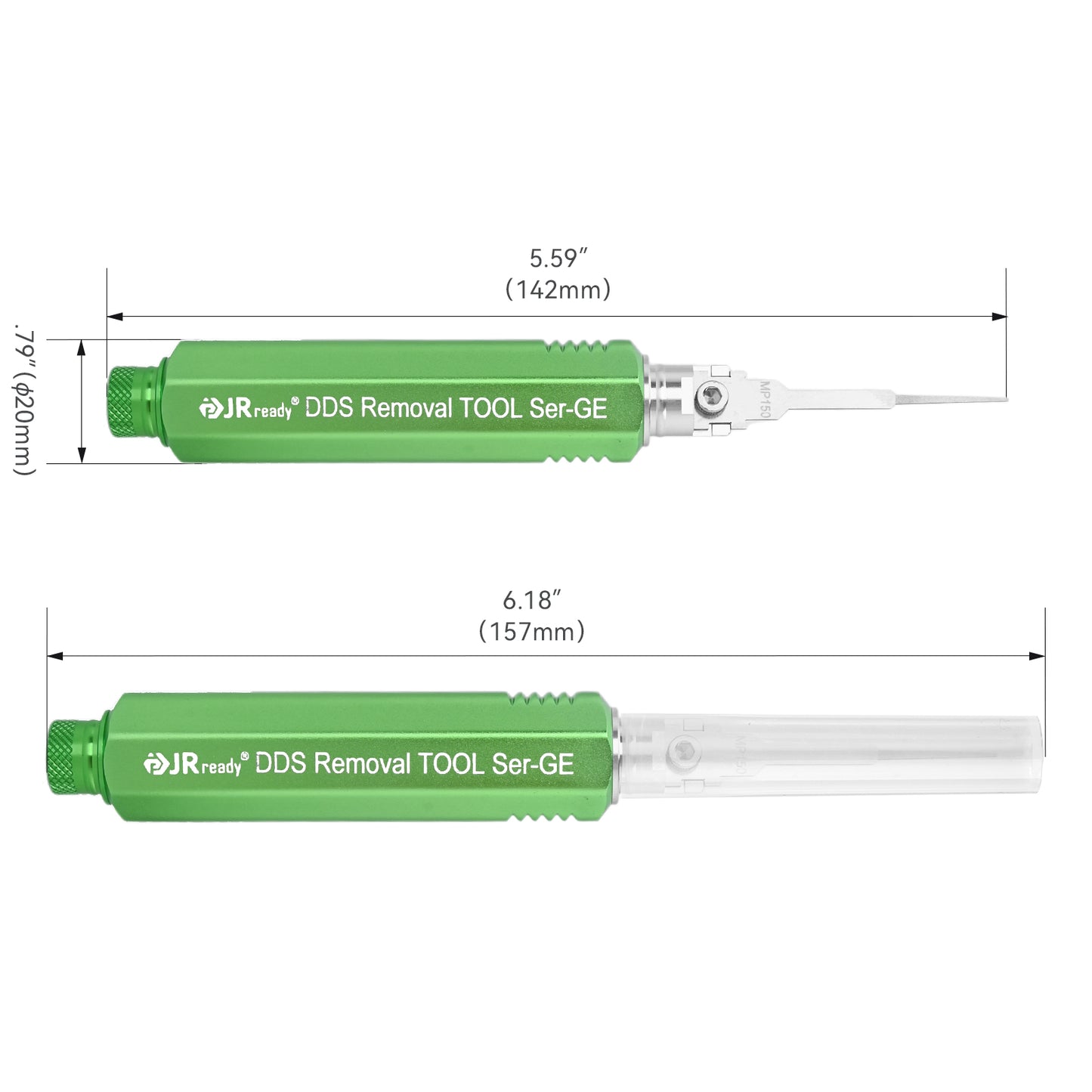 JRready JRDDS-MP150-01/ JRDDS-MP150-07 Single-Pin Terminal Extraction Tool for Aptiv 150 series connectors, Metri-Pack 150/280 series and other small single-spring terminals