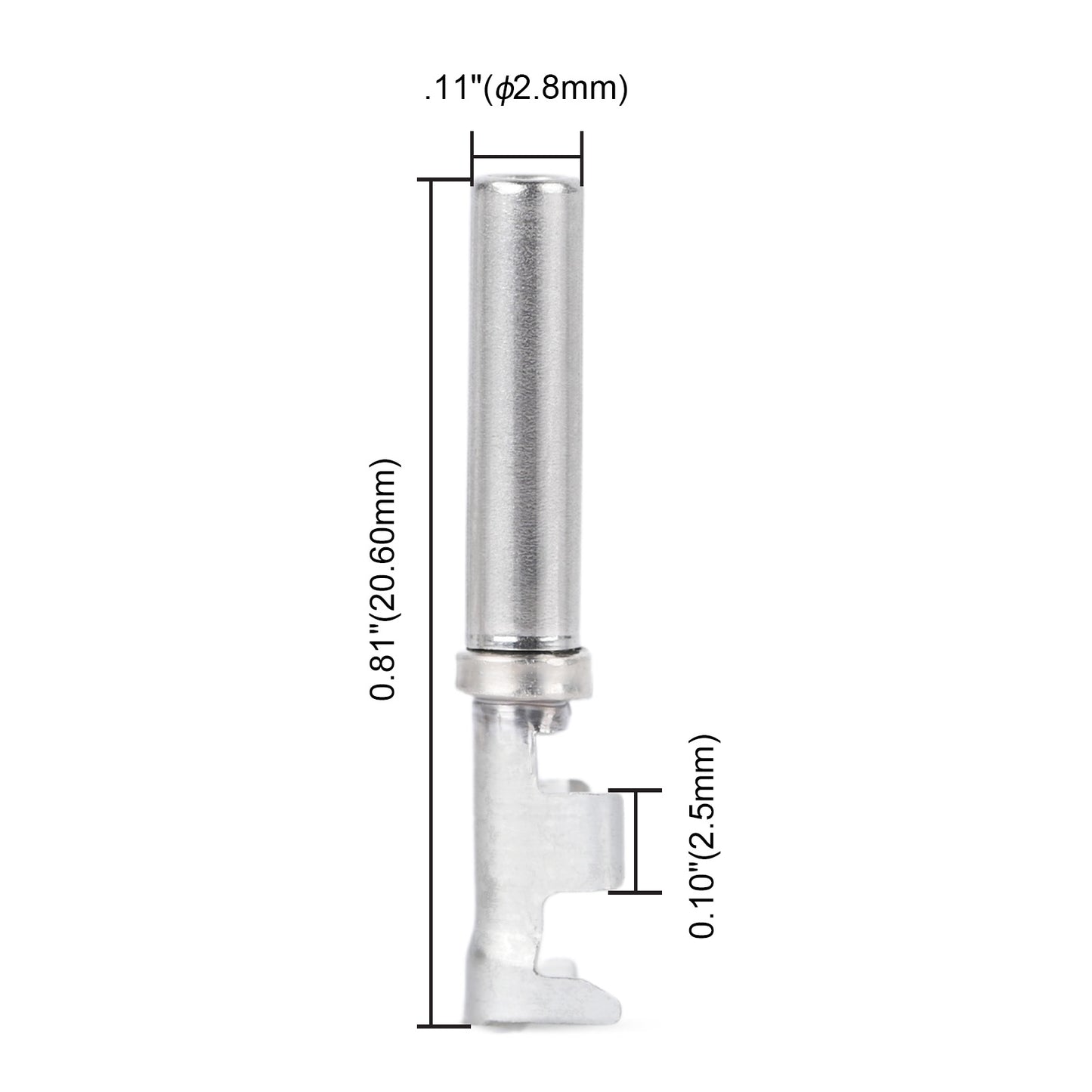 JRready ST6559 Contact Terminal Kit, 1060-16-0122 & 1062-16-0122 Stamped Contacts 14-18 AWG, Compatible with Deutsch DT HDP20 HD30 HD10 DRC Jiffy Splice Series Connectors, Automotive Harness Assembly