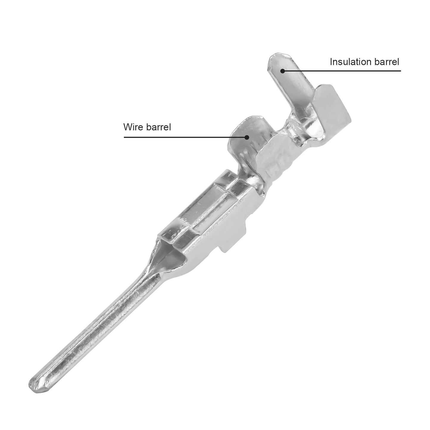 JRready ST6571 Contact Terminal Kit, 282109-1 & 282110-1 Stamped Contacts 18-16 AWG, Compatible with AMP SUPERSEAL 1.5 Series Connectors, for Automotive Harness Assembly