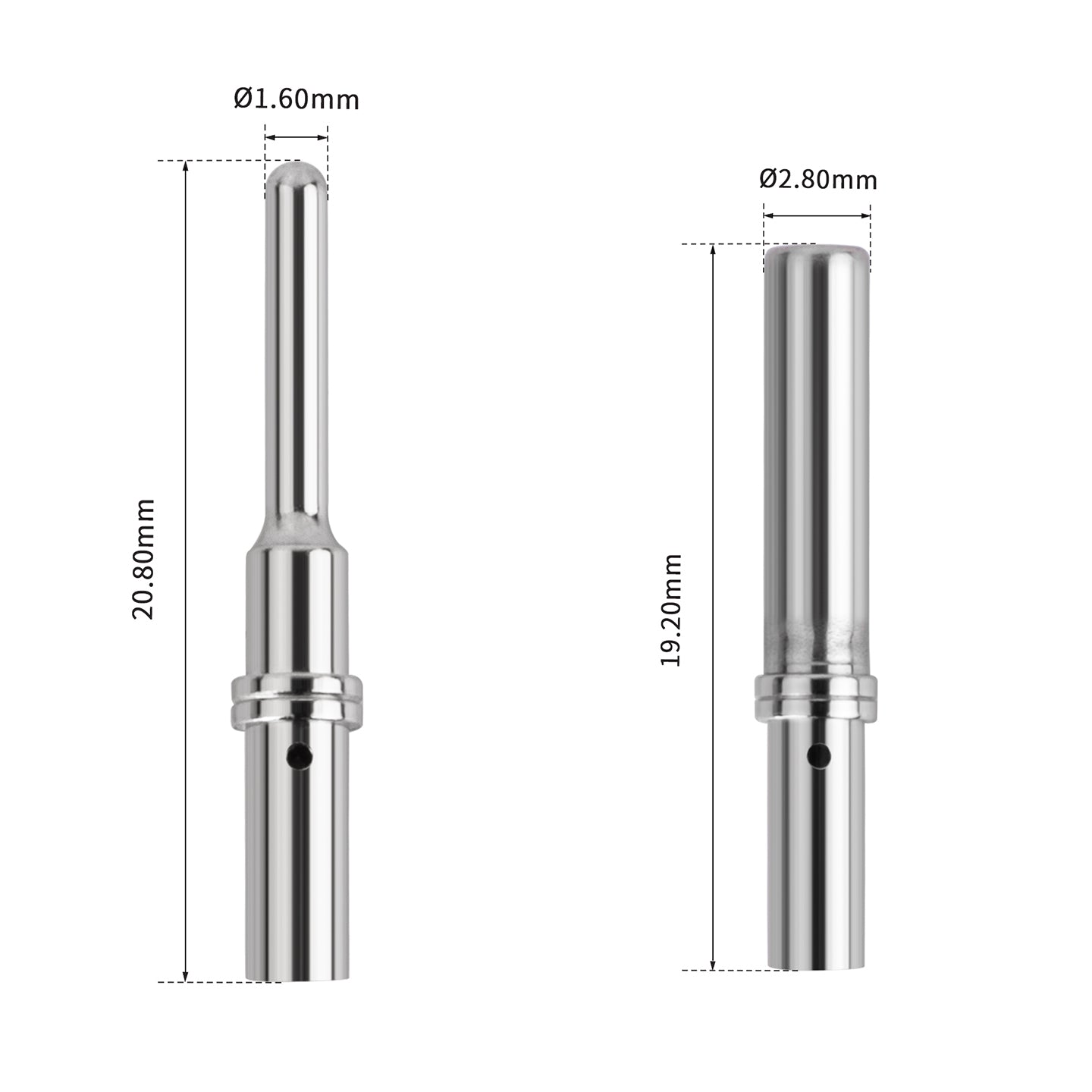 JRREADY 2-12 Pin Deutsch DT connector kit with #16 machined solid contacts for waterproof marine, truck, and machinery wiring.