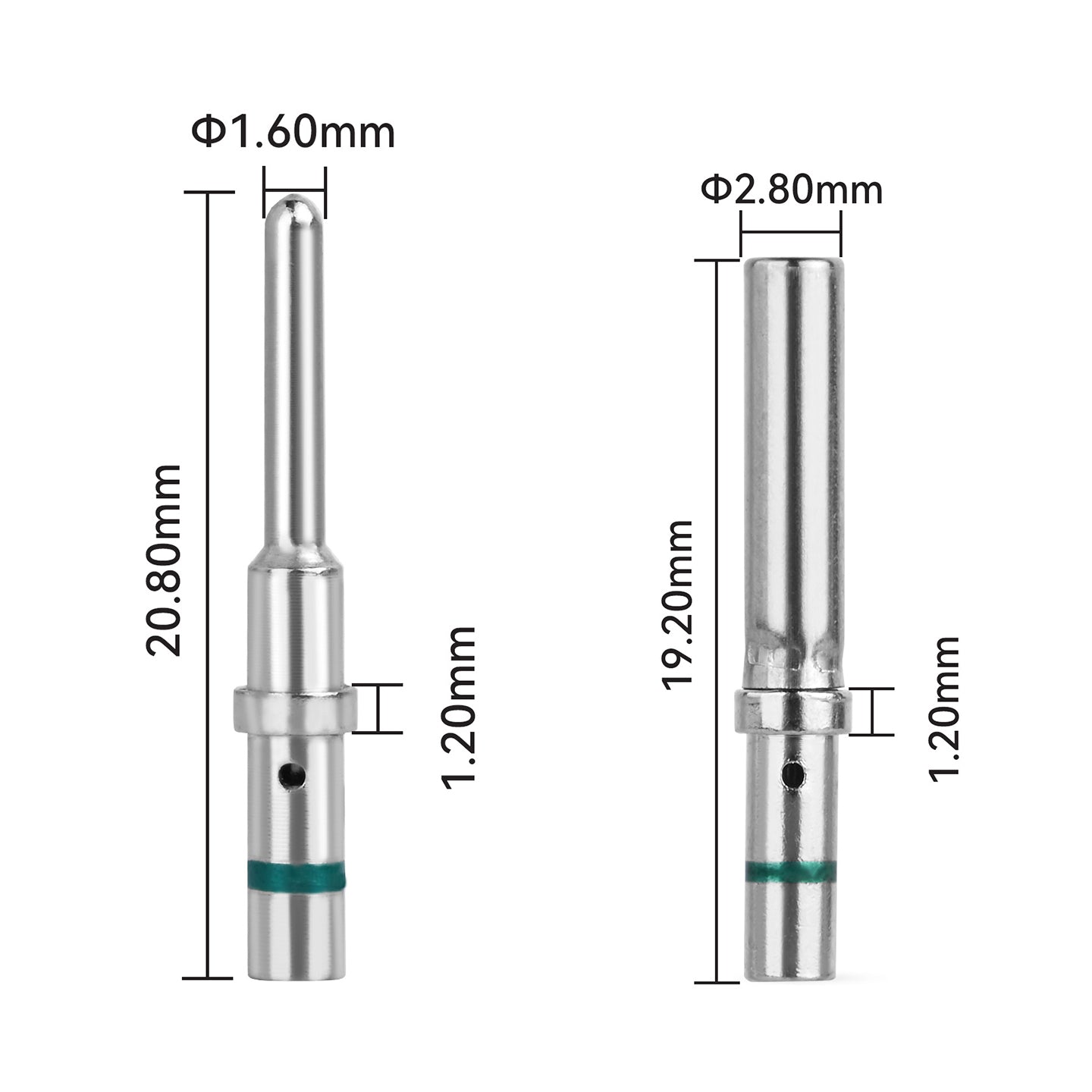 JRready 2-12 Pin Deutsch DT Connector Kit by JRDTOOLS with #16 solid contacts for marine and transportation wiring.