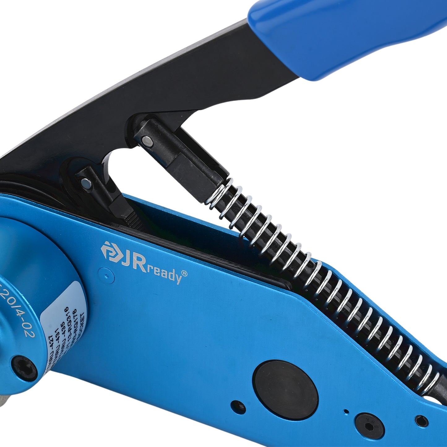 JRready JRD-AS4 Crimp Tool (M22520/4-01), Four-Way Indent Crimper for RG/U 174 178B 196A 188A 136, with GP295(M22520/4-02) Positioner for M24308/14 M24308/15 Contacts