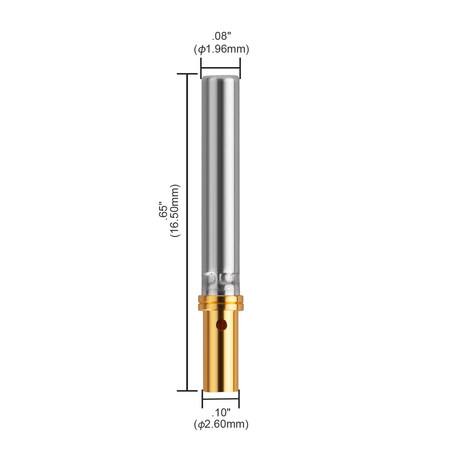 JRready ST6567/ST6568/ST6569 Deutsch Contact Terminal Kit, Gold-Plated 12#/16#/20# Pin & Socket, for DT HDP20 HD30 HD10 DRC Jiffy Splice Series Connectors, Sensor & Instrumentation Wiring